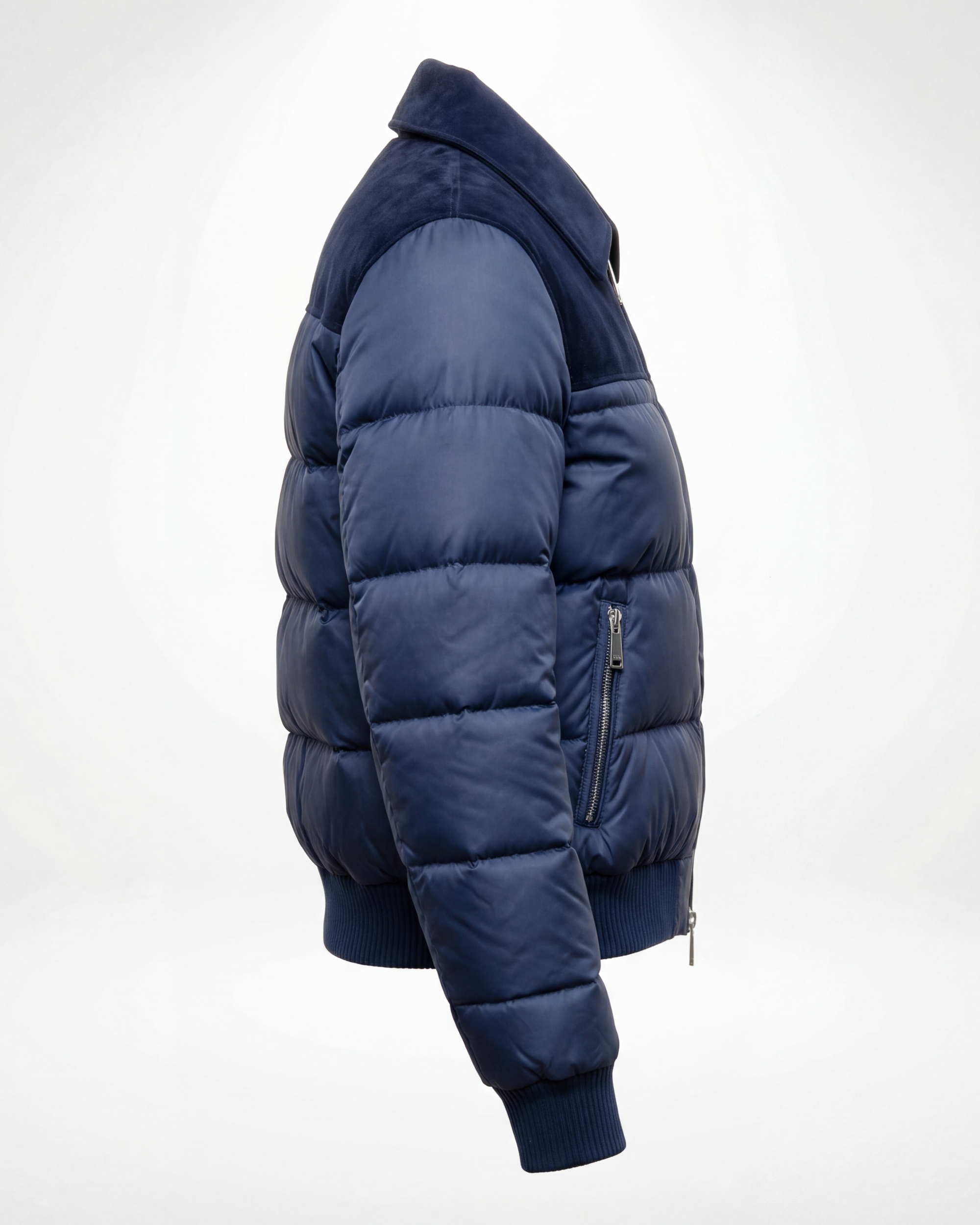 The Armitage Suede Puffer Jacket