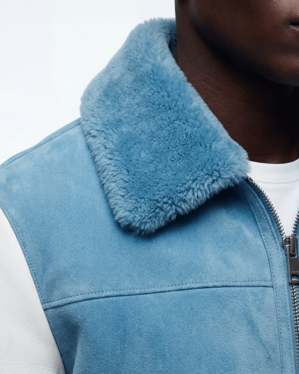 The Monarch Suede Shearling Jacket