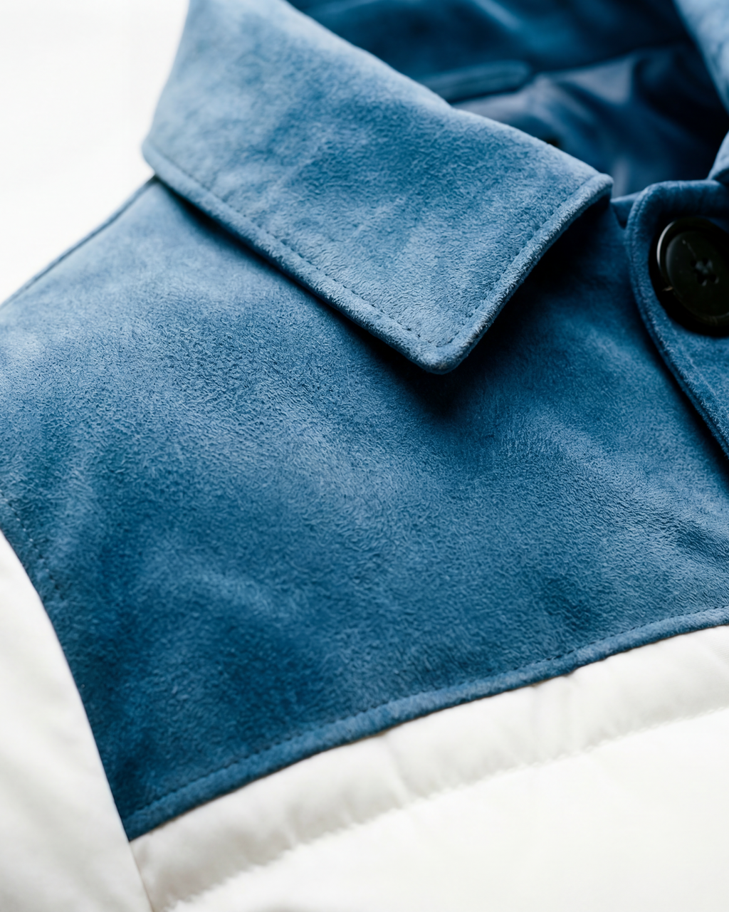 The Glacier Suede Puffer