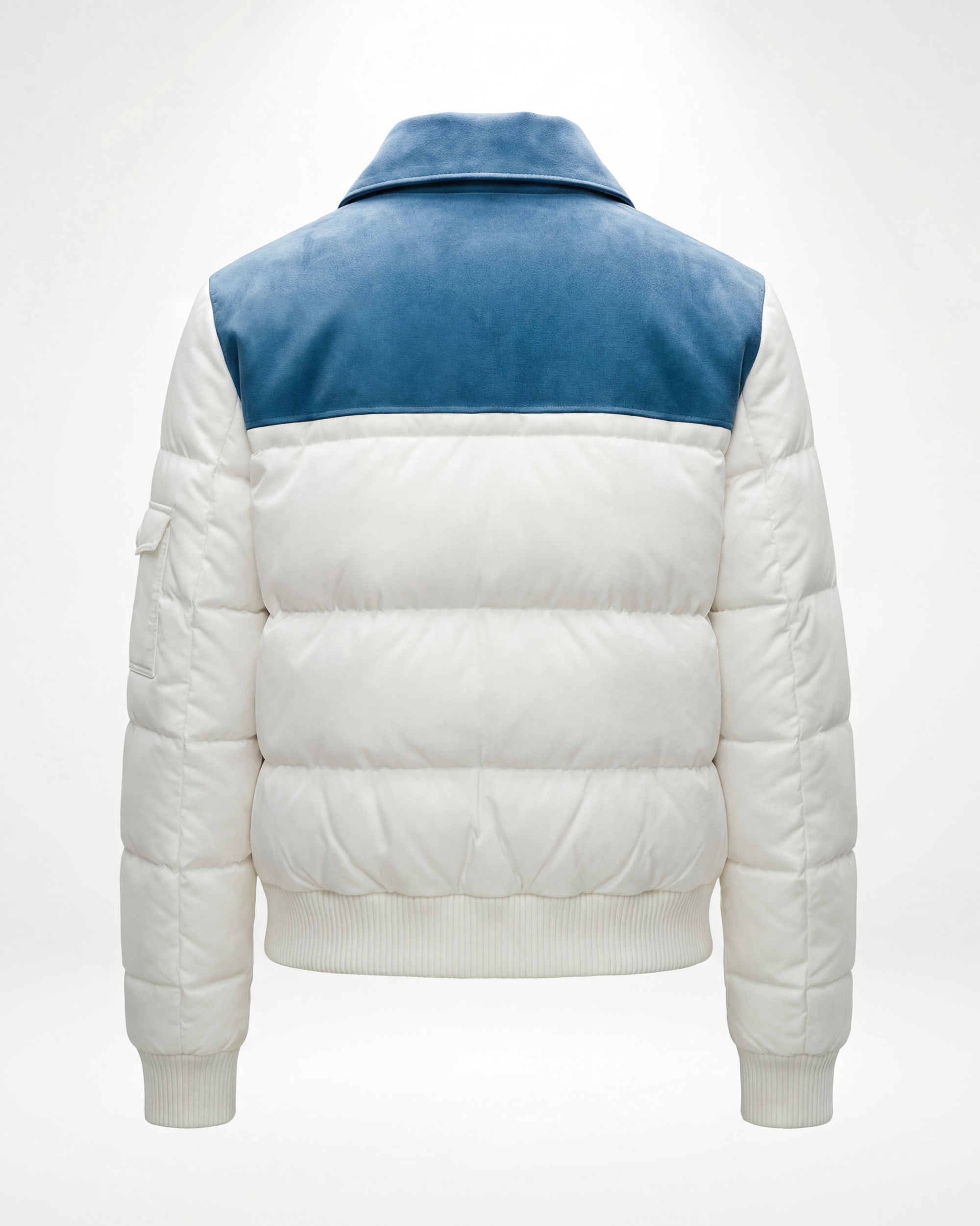 The Glacier Suede Puffer