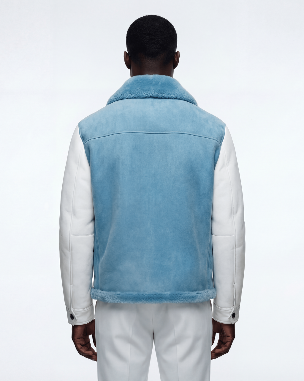 The Monarch Suede Shearling Jacket