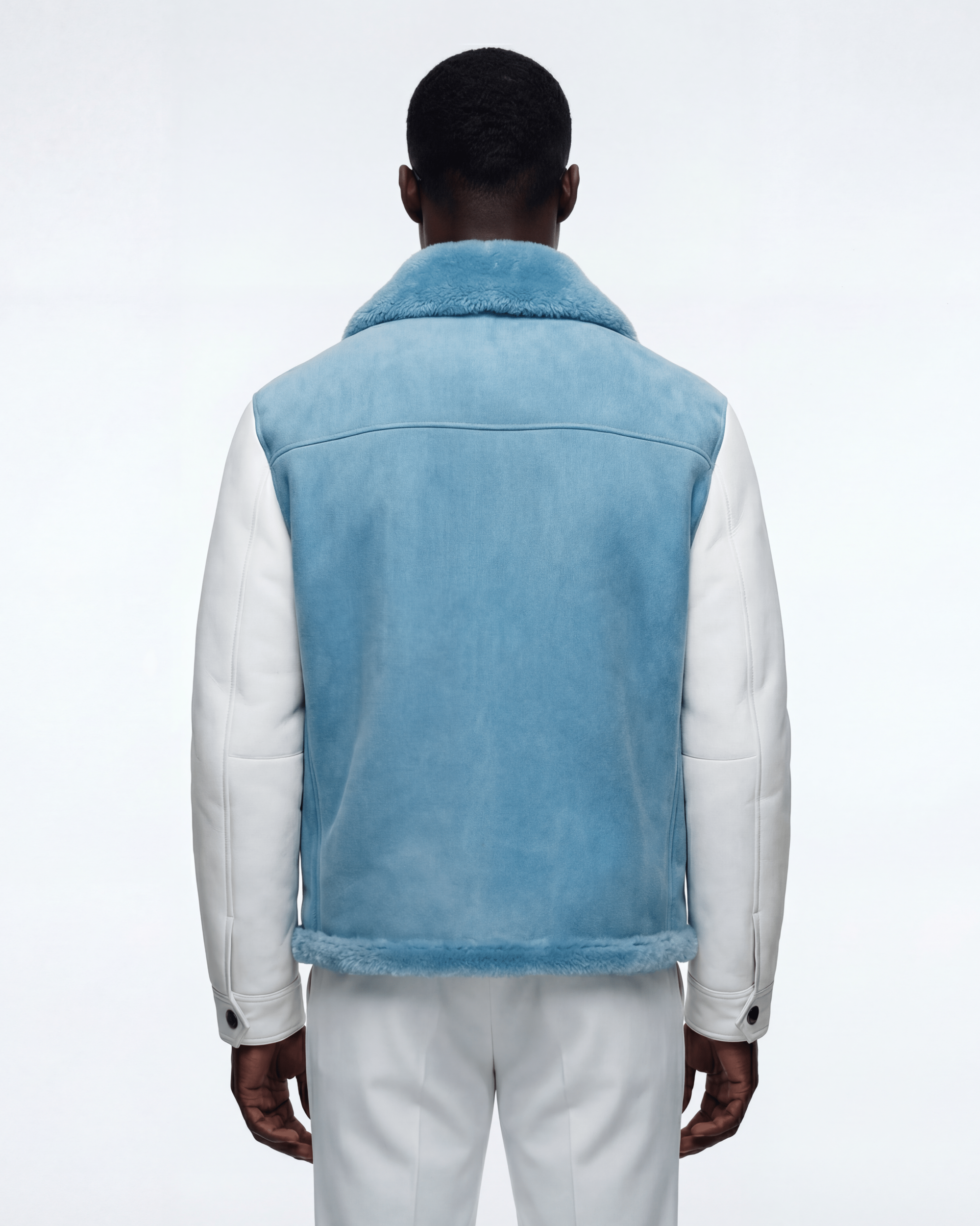 The Monarch Suede Shearling Jacket