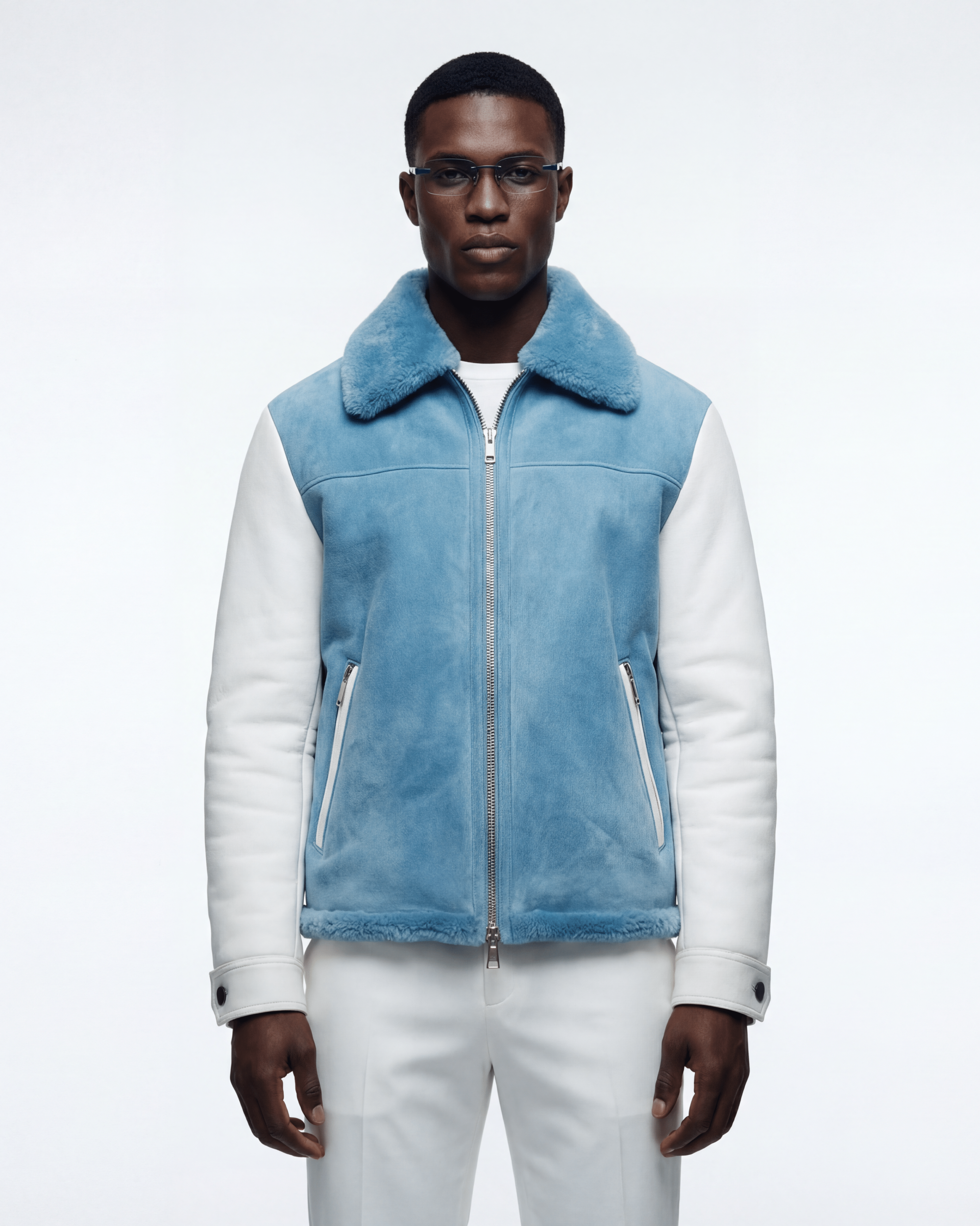 The Monarch Suede Shearling Jacket