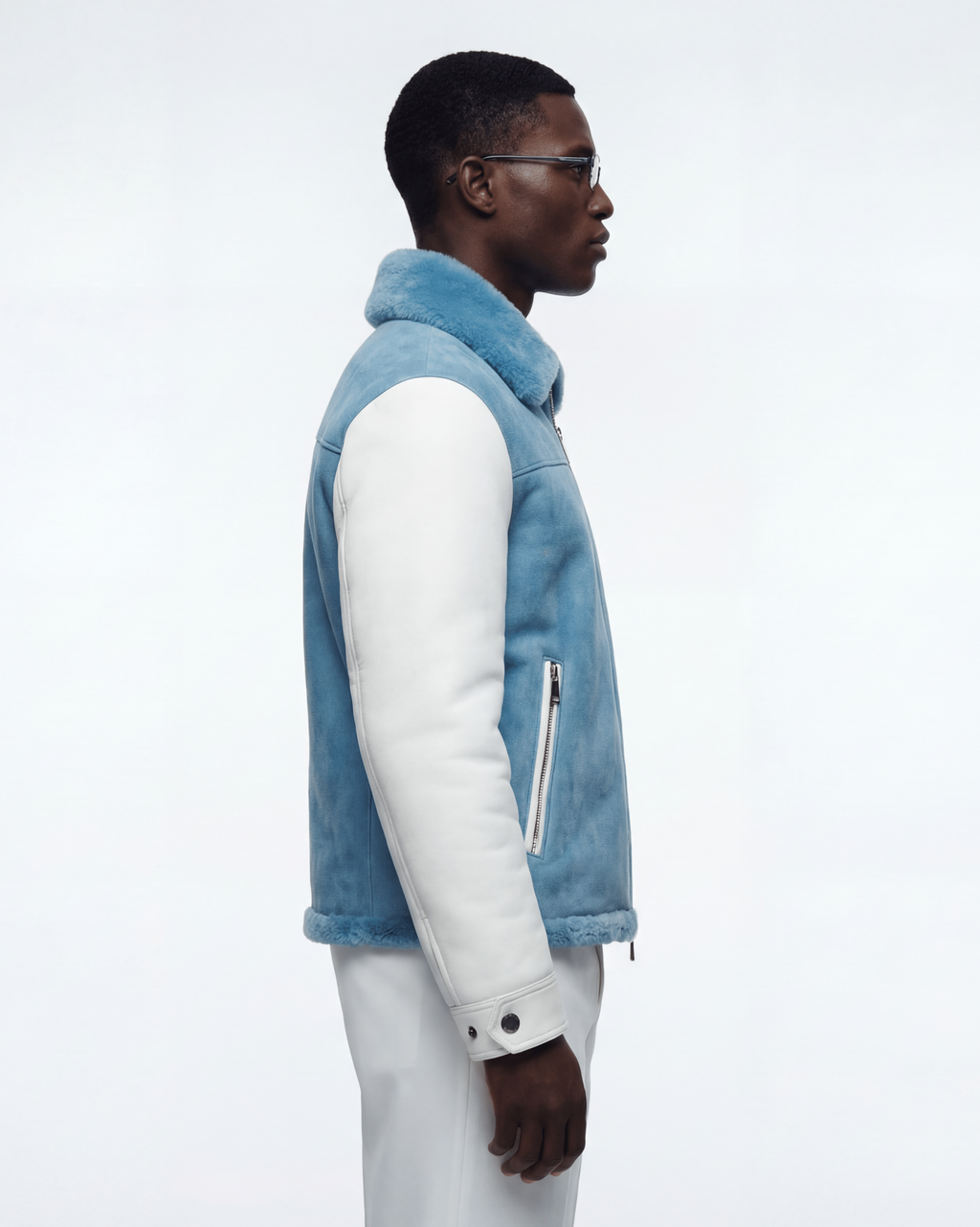 The Monarch Suede Shearling Jacket