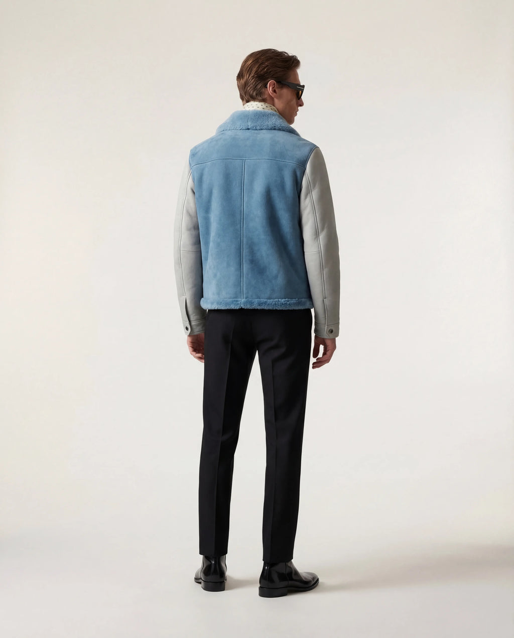 The Monarch Suede Shearling Jacket