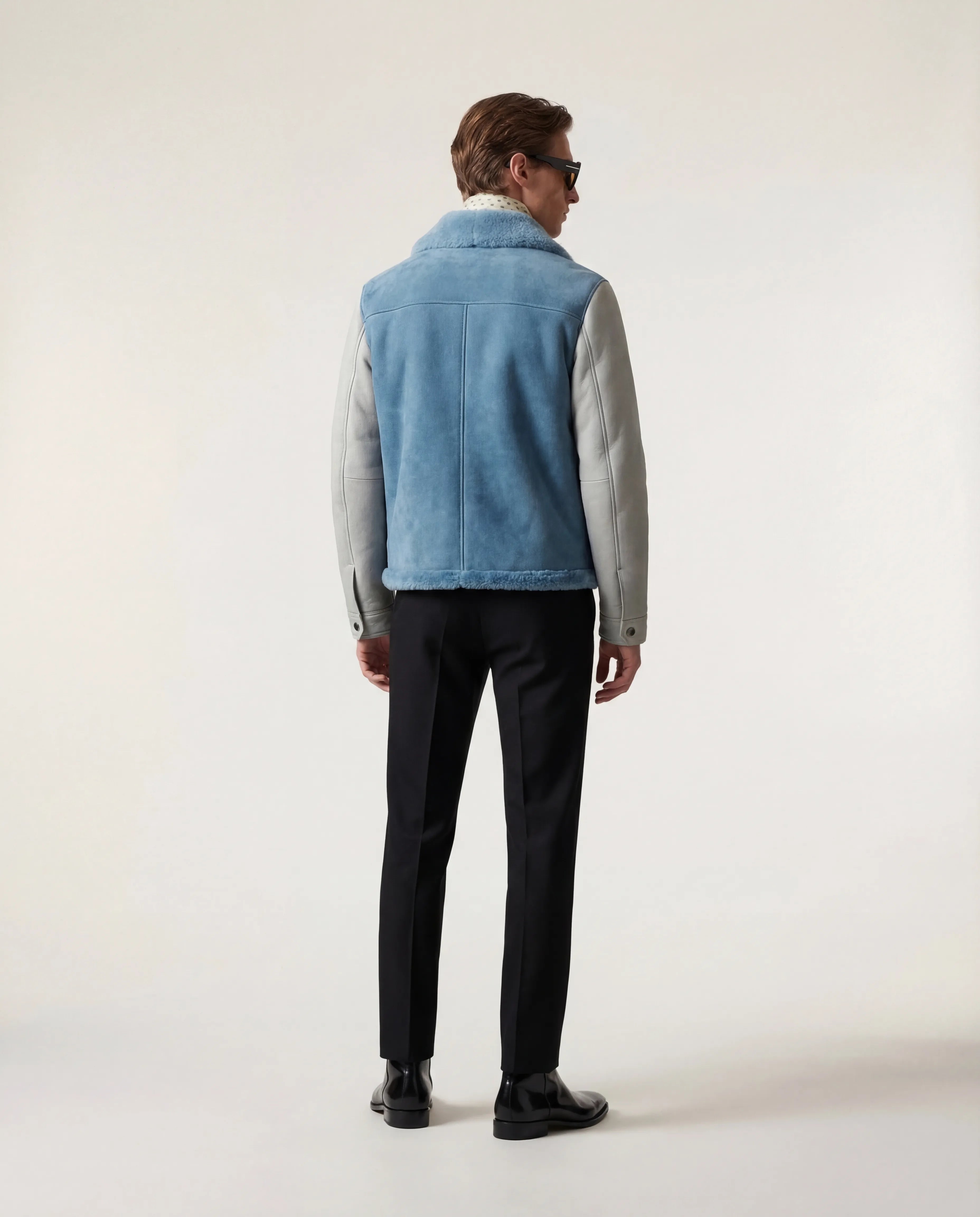 The Monarch Suede Shearling Jacket